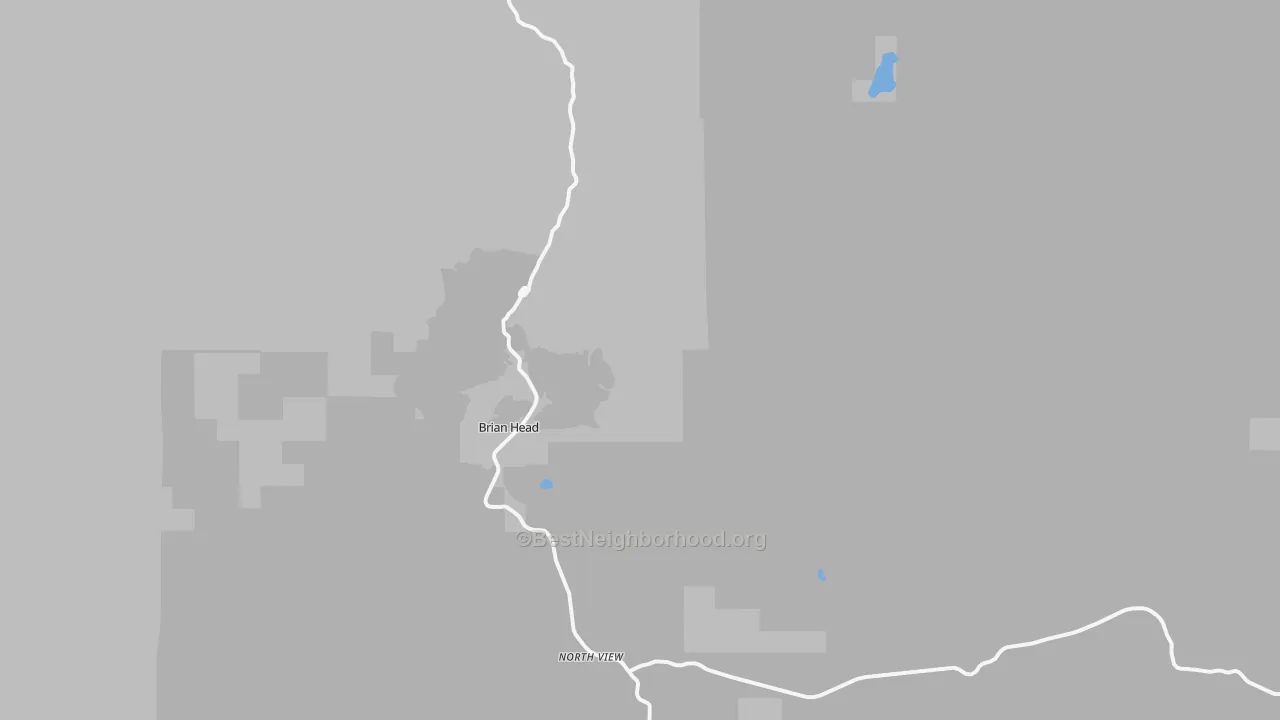 Transit Grade map of Brian Head, UT