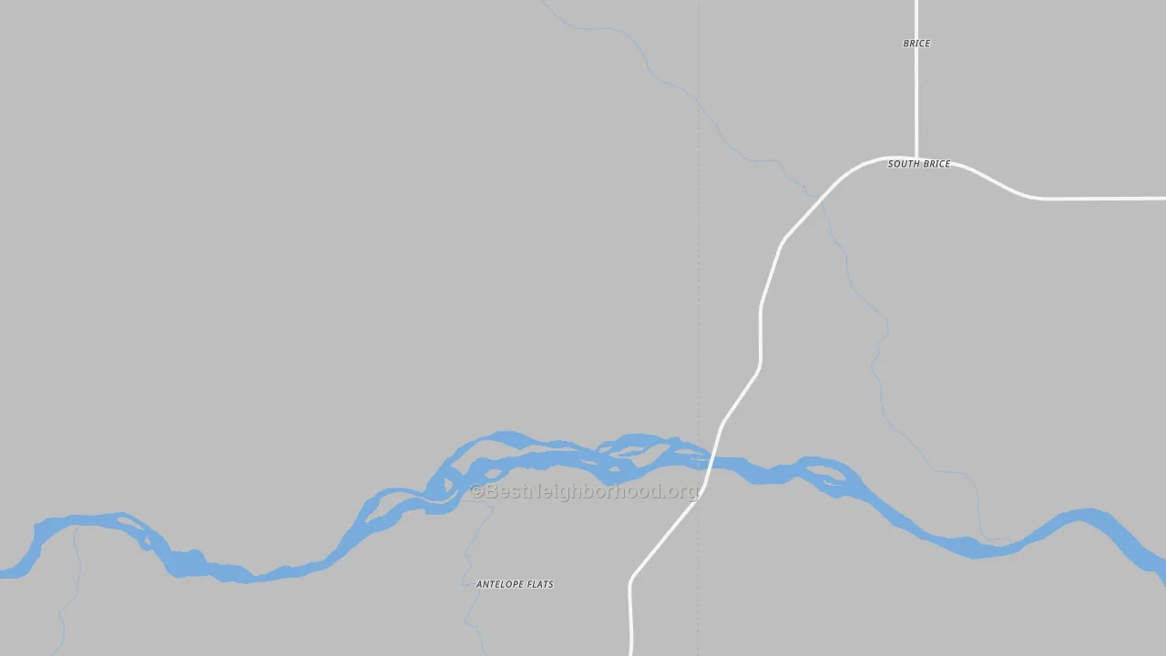 Transit Grade map of Brice, TX