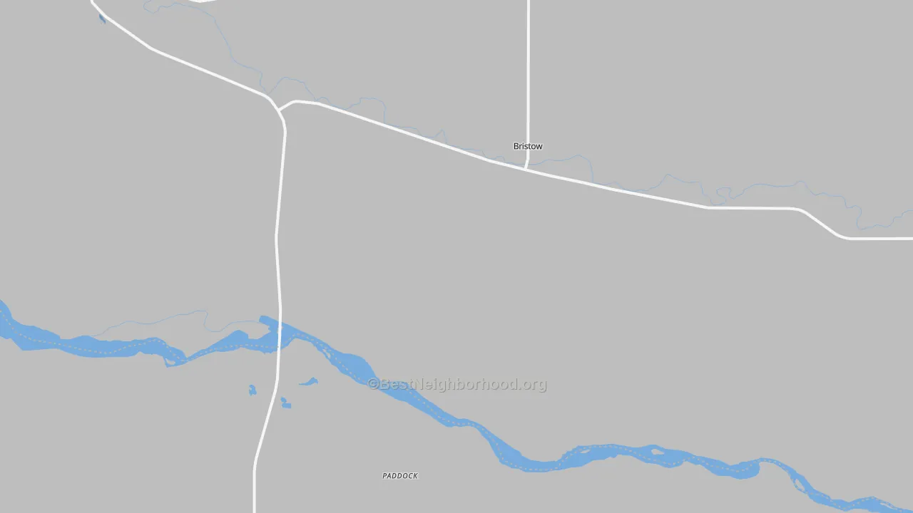 Transit Grade map of Bristow, NE