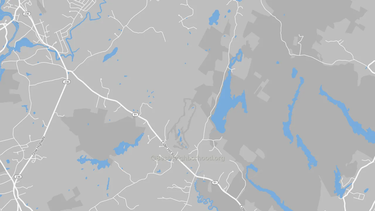 Transit Grade map of Brixham, ME