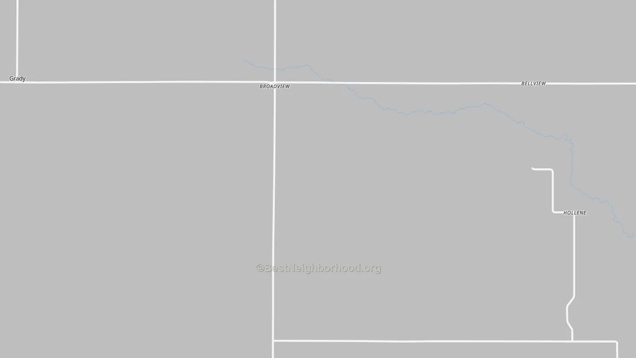 Transit Grade map of Broadview, NM