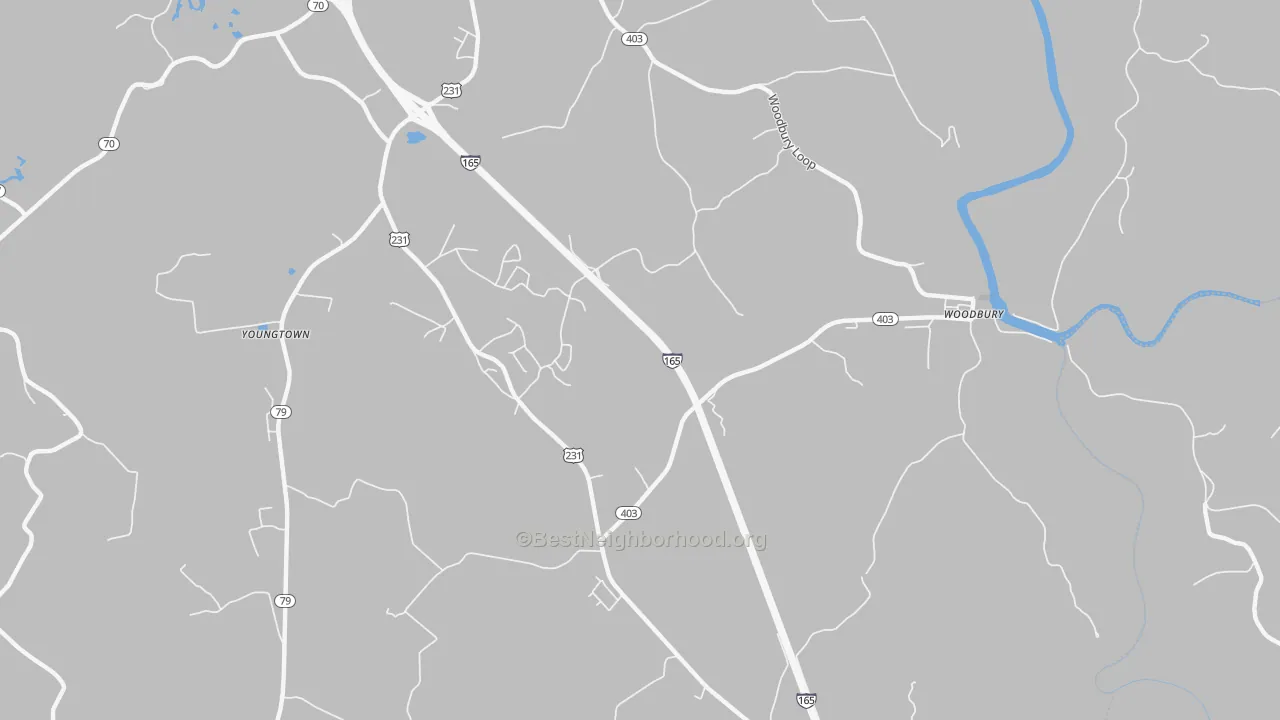Transit Grade map of Brooklyn, KY