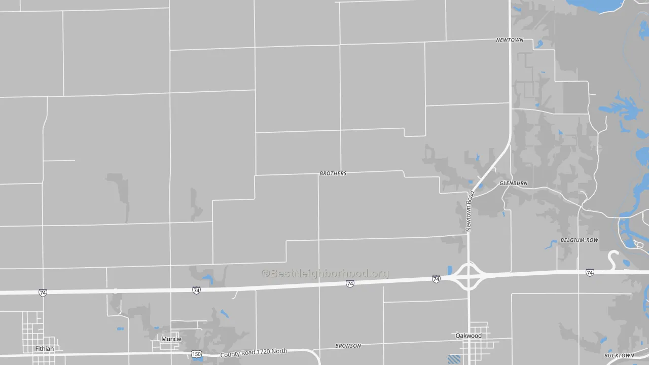 Transit Grade map of Brothers, IL
