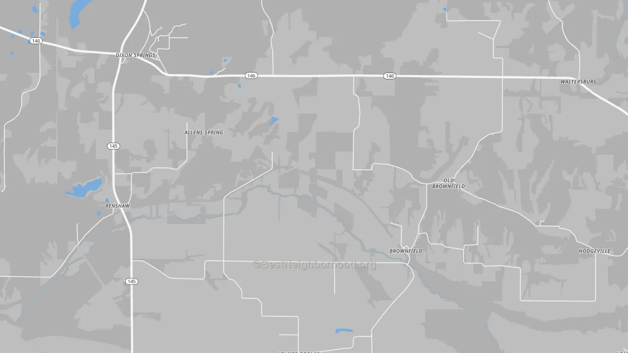 Transit Grade map of Brownfield, IL