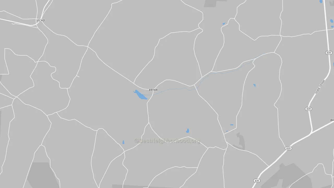 Transit Grade map of Bryan, PA