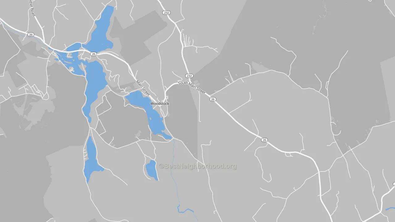 Transit Grade map of Bryant Pond, ME
