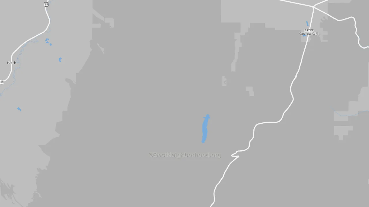 Transit Grade map of Bryce, UT