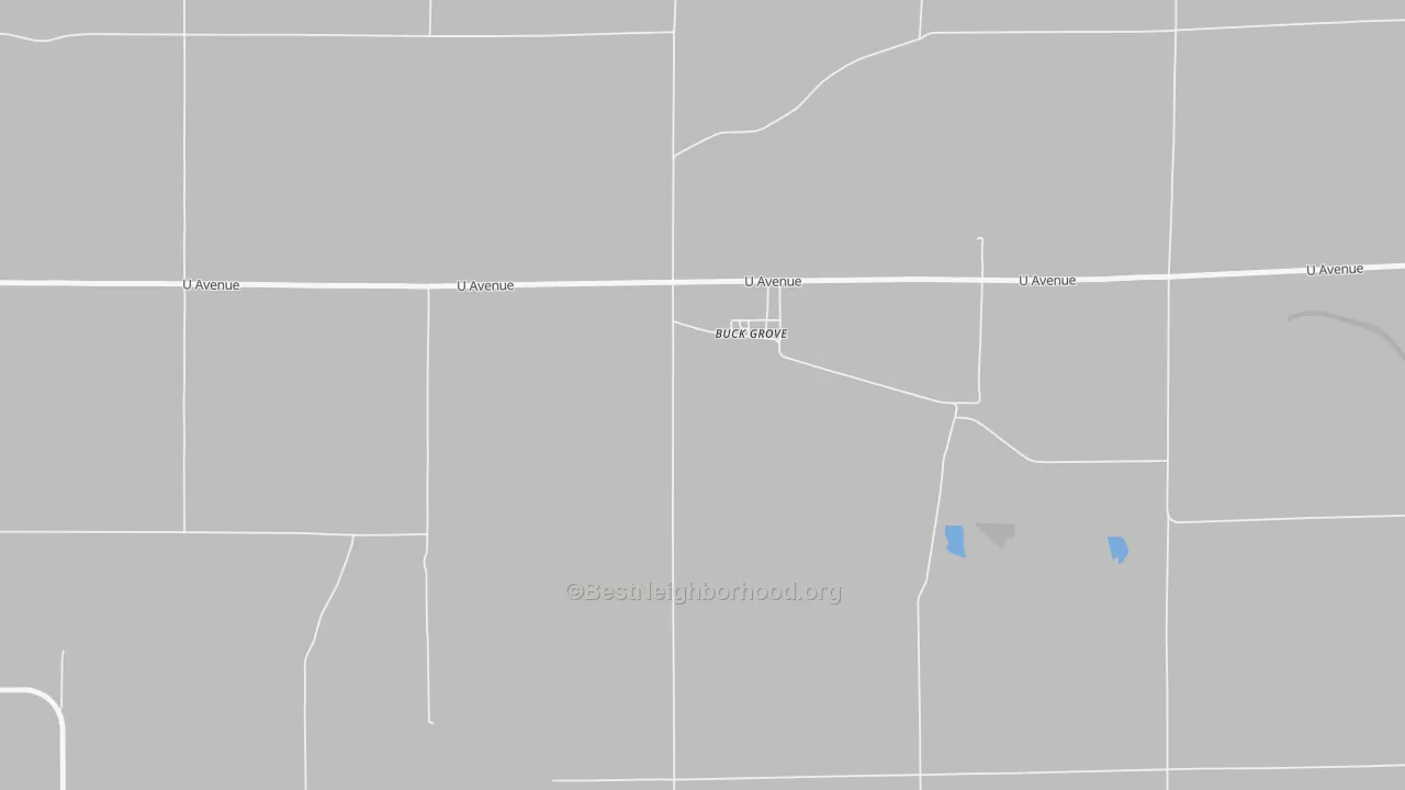 Transit Grade map of Buck Grove, IA
