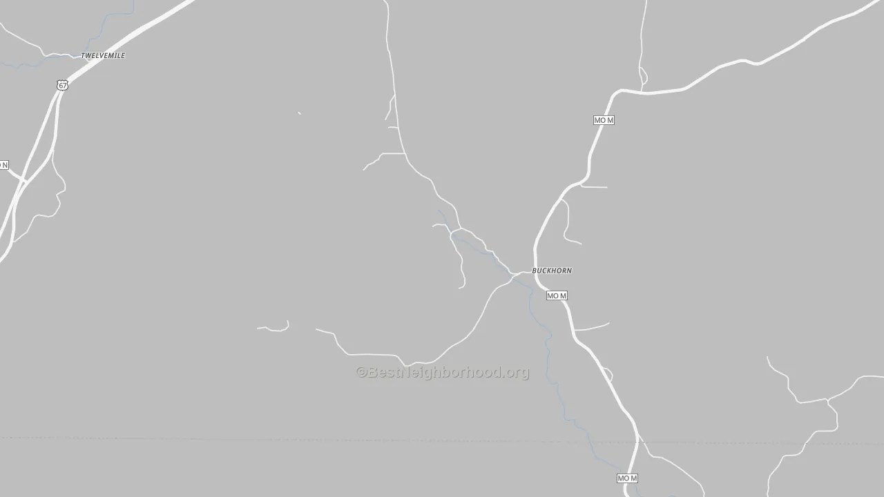 Transit Grade map of Buckhorn, MO