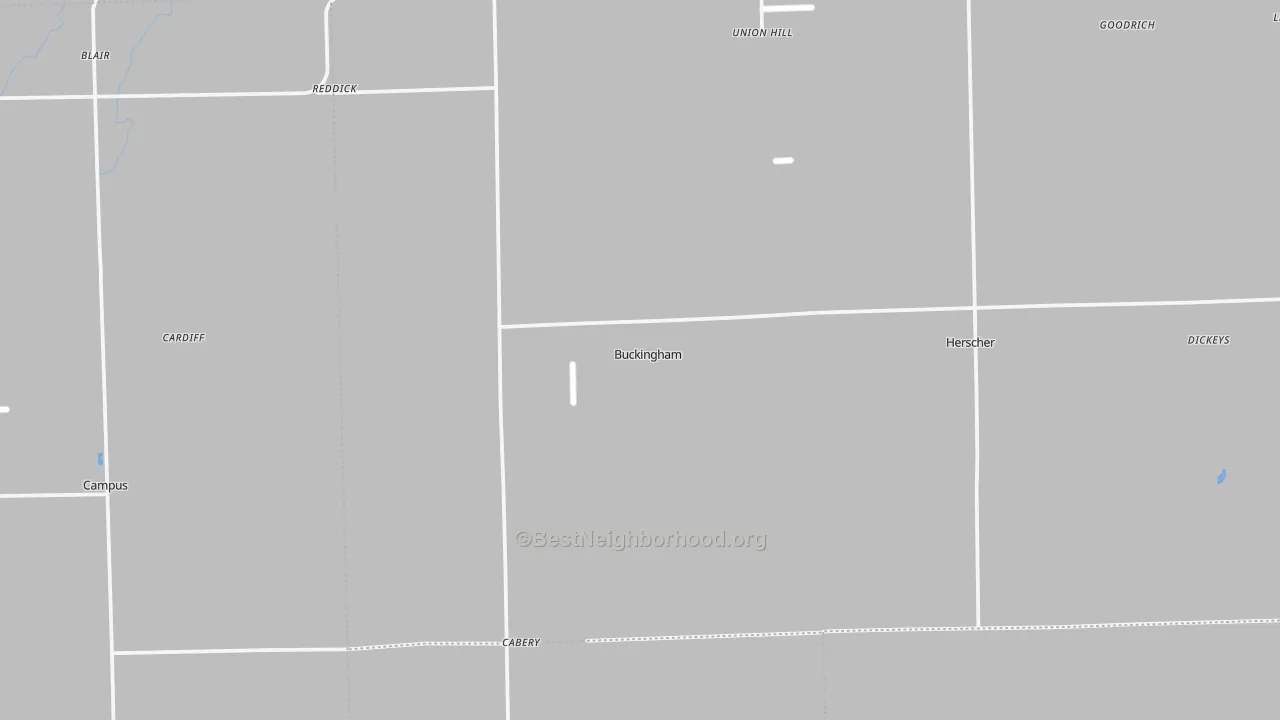 Transit Grade map of Buckingham, IL