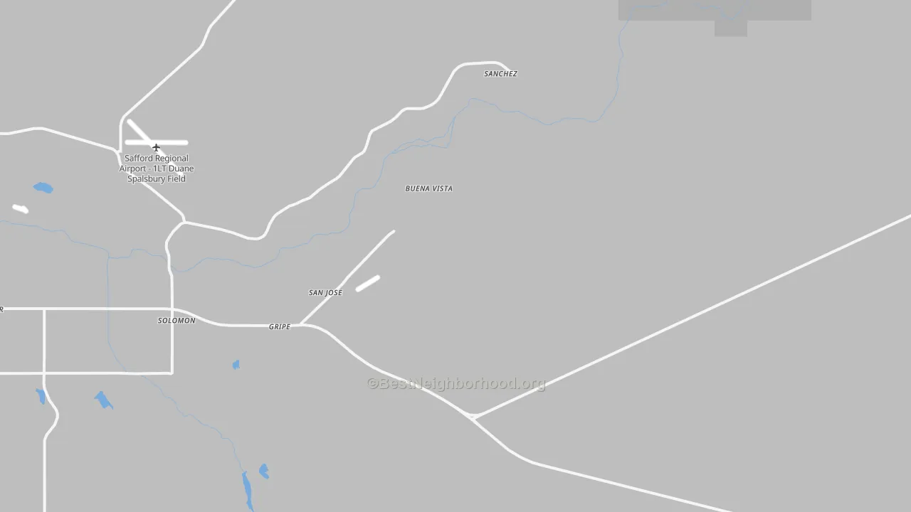 Transit Grade map of Buena Vista, AZ