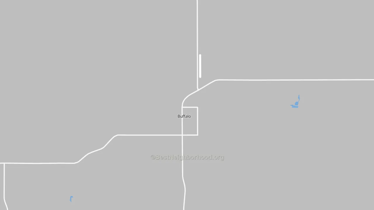 Transit Grade map of Buffalo, OK