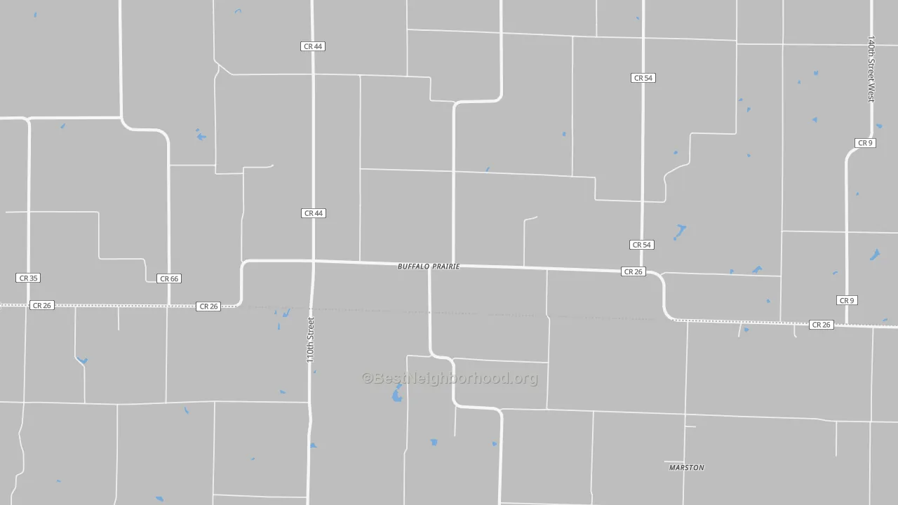 Transit Grade map of Buffalo Prairie, IL