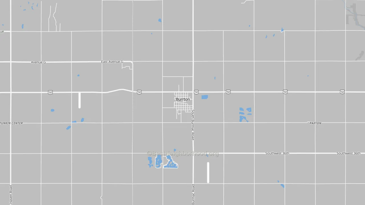 Transit Grade map of Burrton, KS