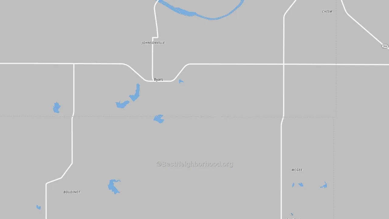 Transit Grade map of Byars, OK