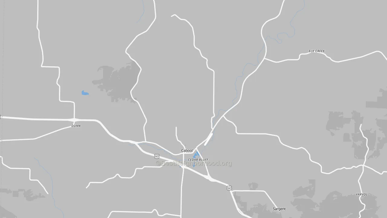 Transit Grade map of Cabool, MO