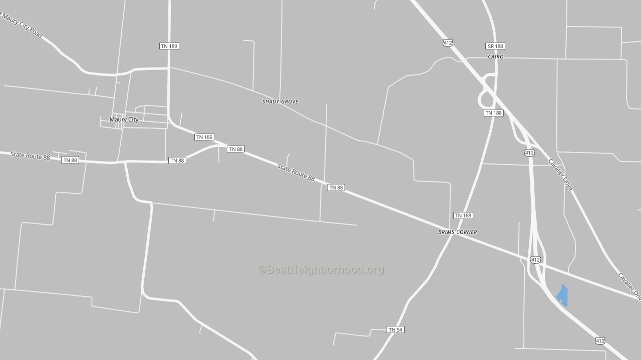 Transit Grade map of Cairo, TN