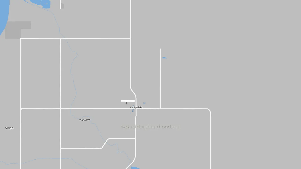 Transit Grade map of Calipatria, CA