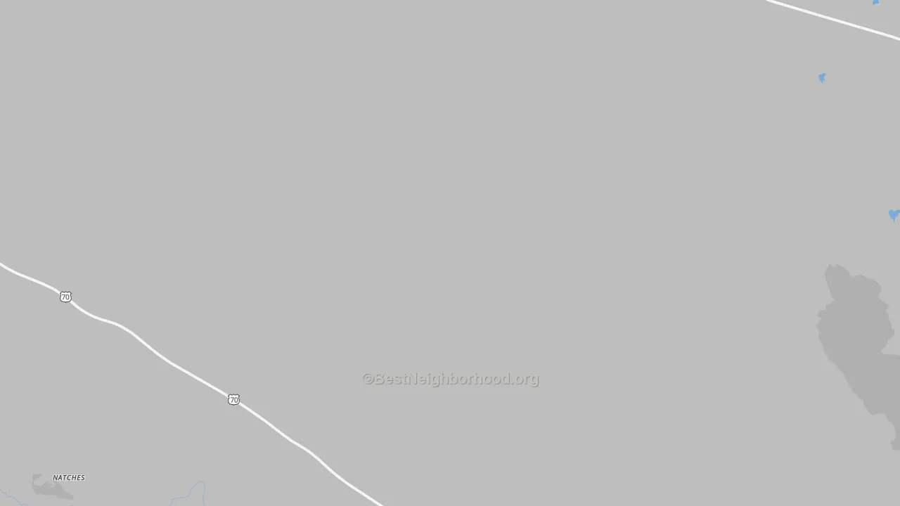 Transit Grade map of Calva, AZ