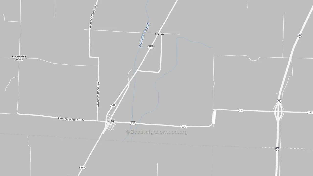 Transit Grade map of Calvin, AR