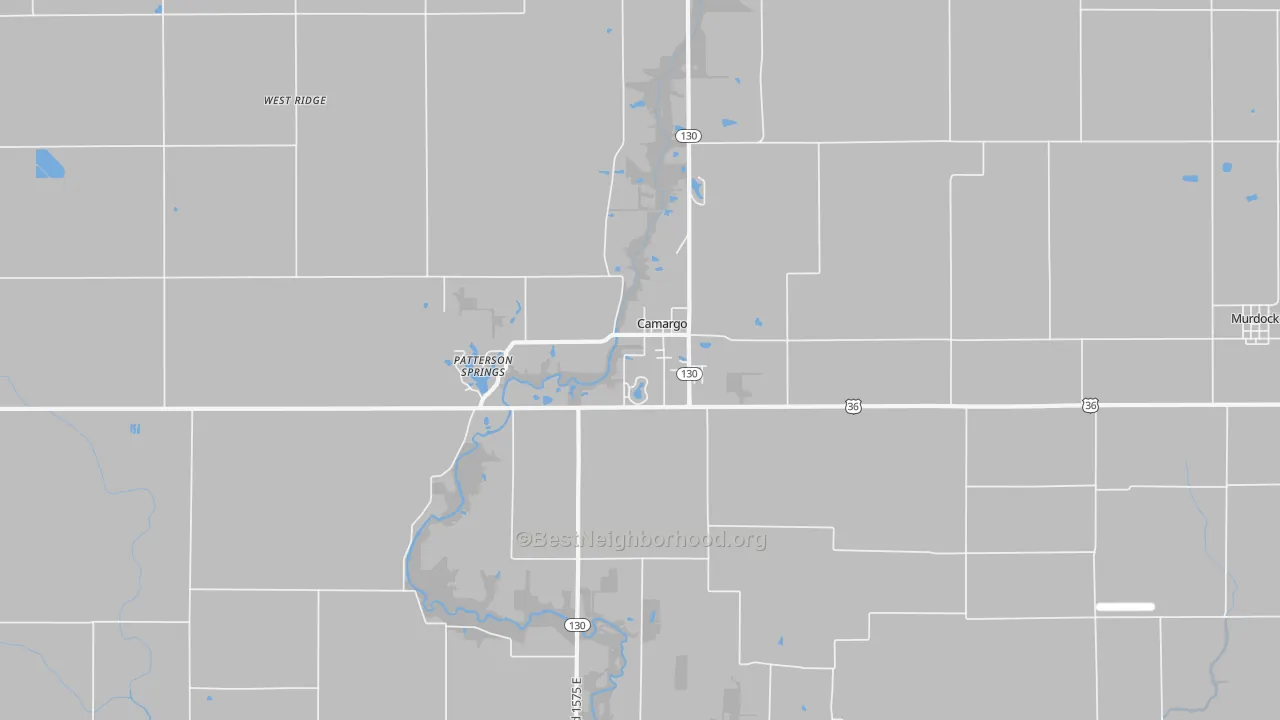 Transit Grade map of Camargo, IL
