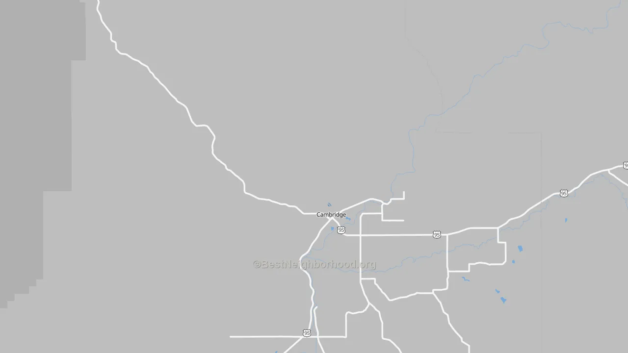 Transit Grade map of Cambridge, ID