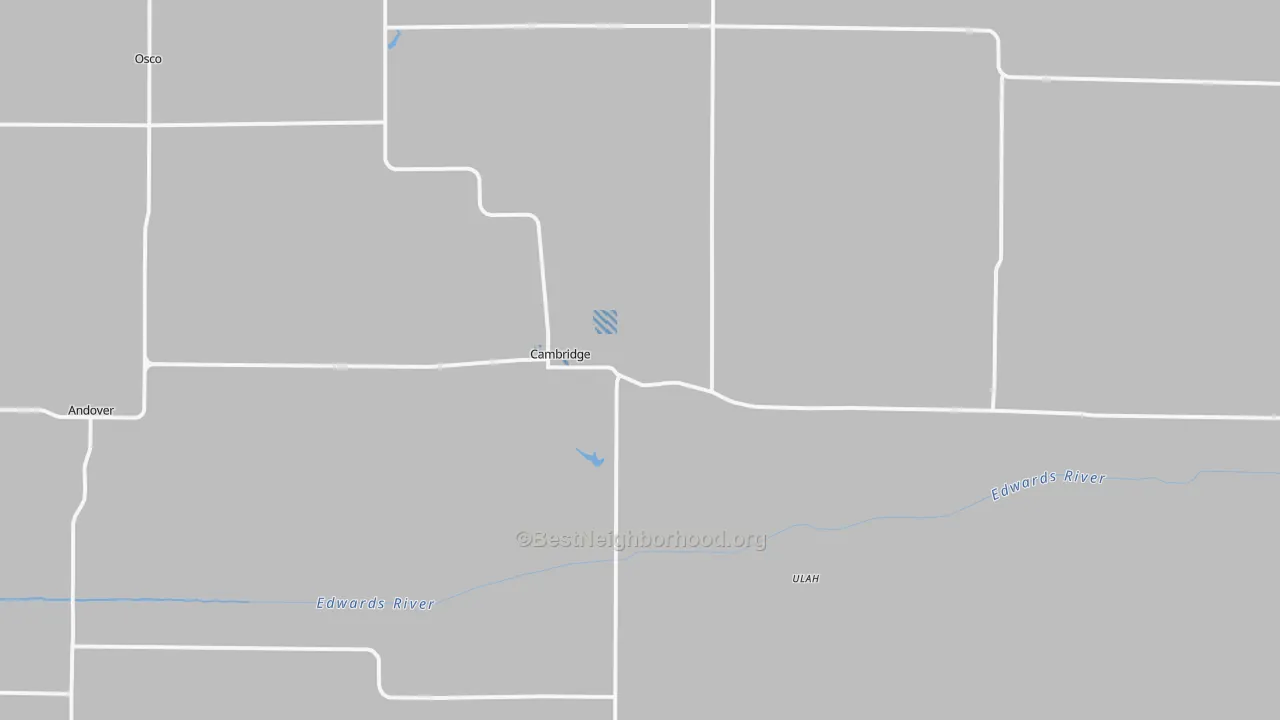 Transit Grade map of Cambridge, IL