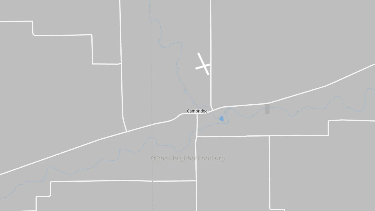 Transit Grade map of Cambridge, NE