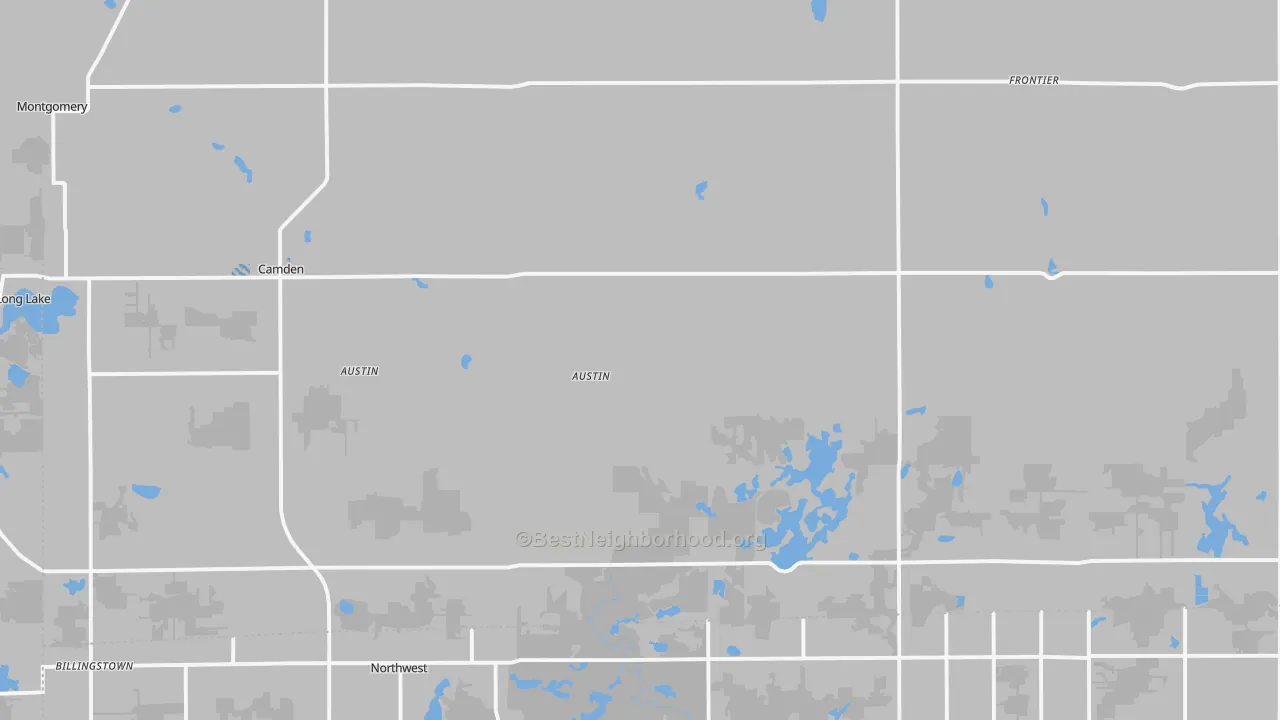 Transit Grade map of Camden, MI