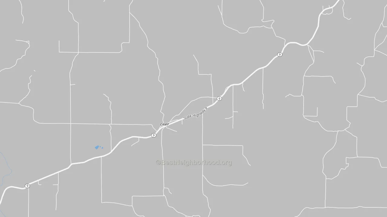 Transit Grade map of Camp, AR