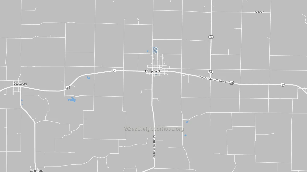 Transit Grade map of Camp Point, IL