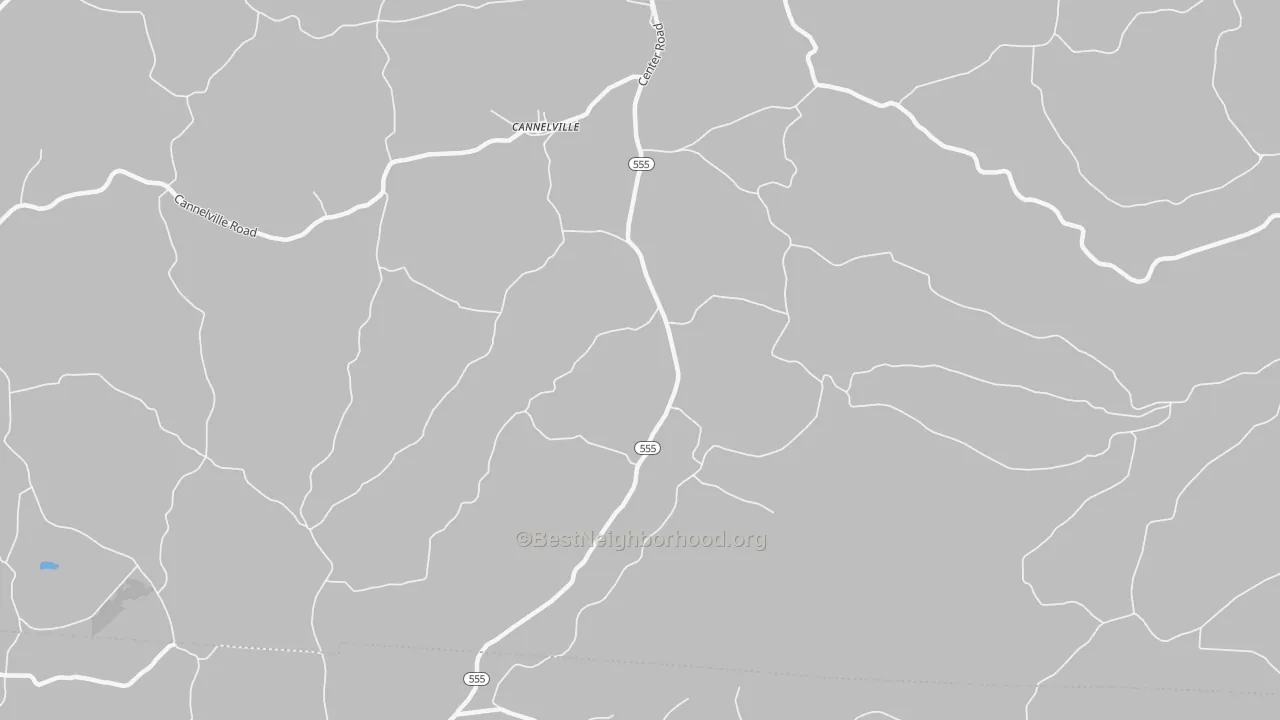 Transit Grade map of Cannelville, OH