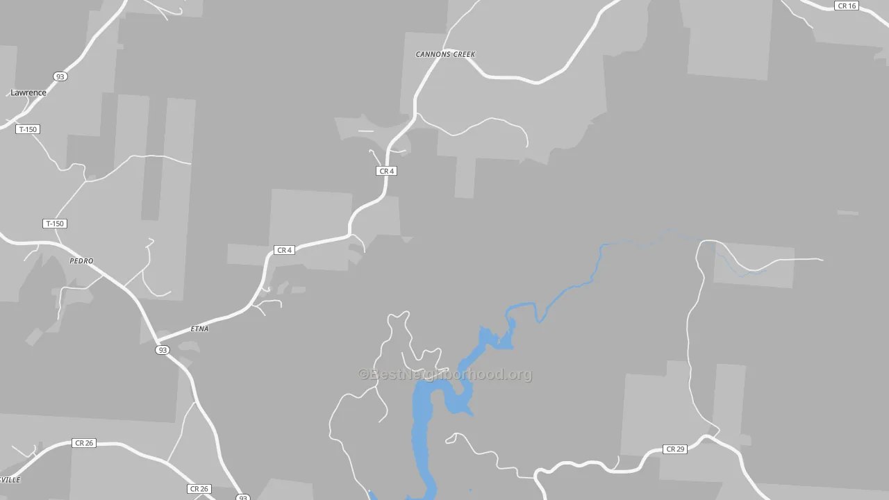Transit Grade map of Cannons Creek, OH