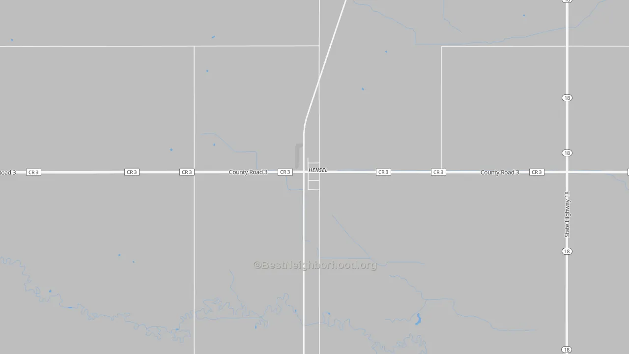 Transit Grade map of Canton City, ND
