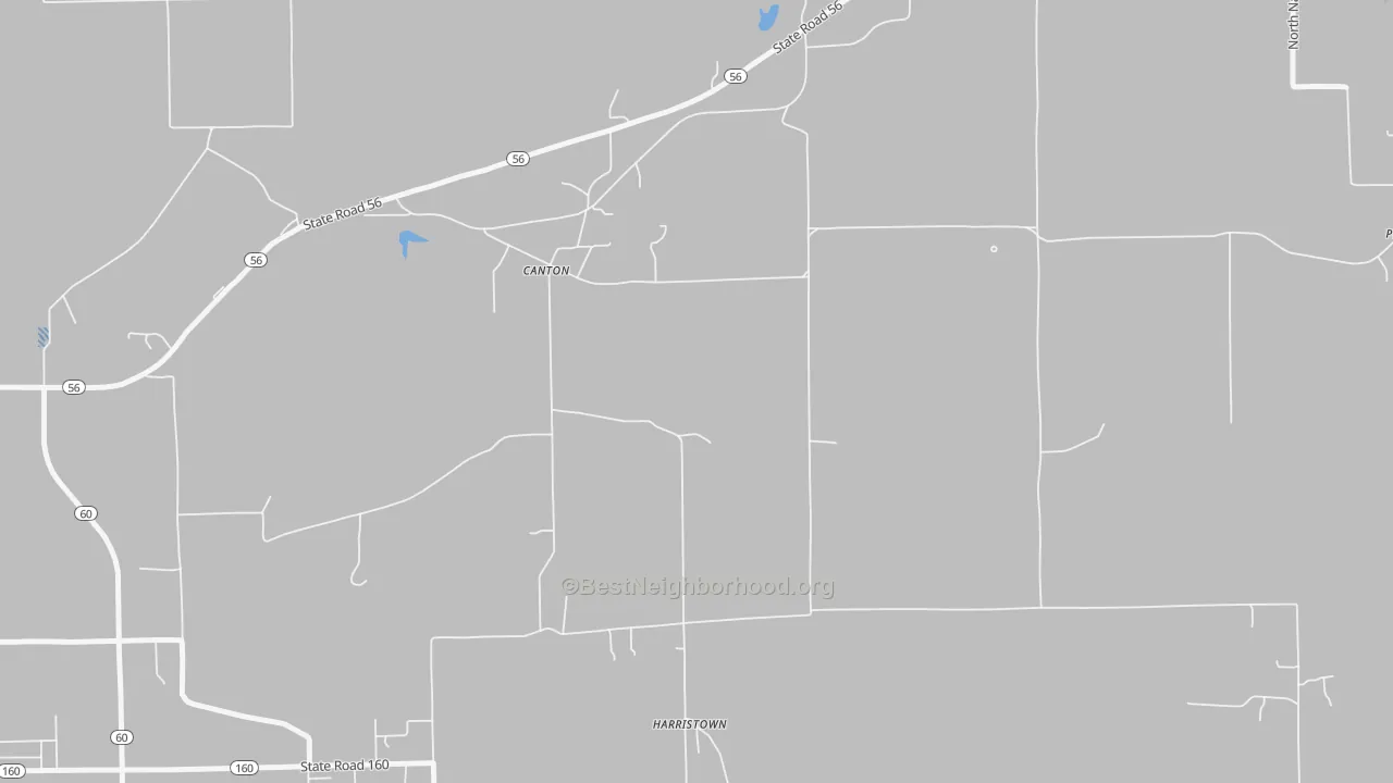 Transit Grade map of Canton, IN