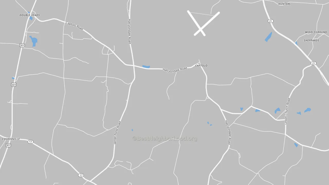 Transit Grade map of Captolo, GA
