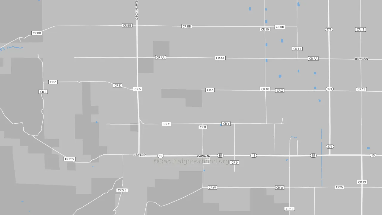 Transit Grade map of Capulin, CO