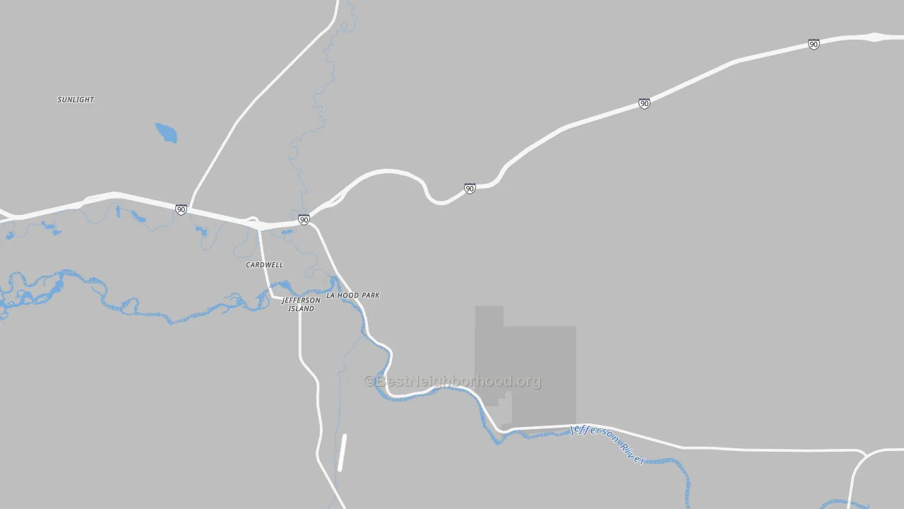 Transit Grade map of Cardwell, MT