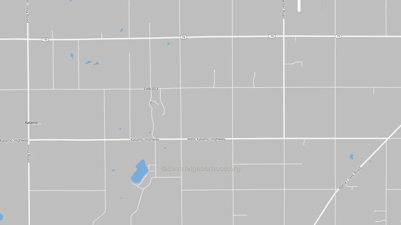 Transit Grade map of Carlisle, MI