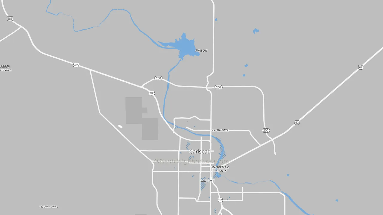 Transit Grade map of Carlsbad North, NM