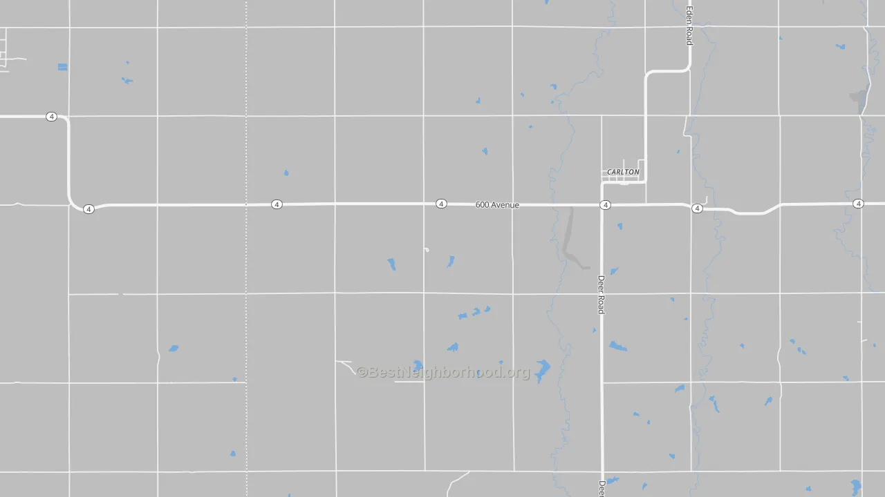 Transit Grade map of Carlton, KS