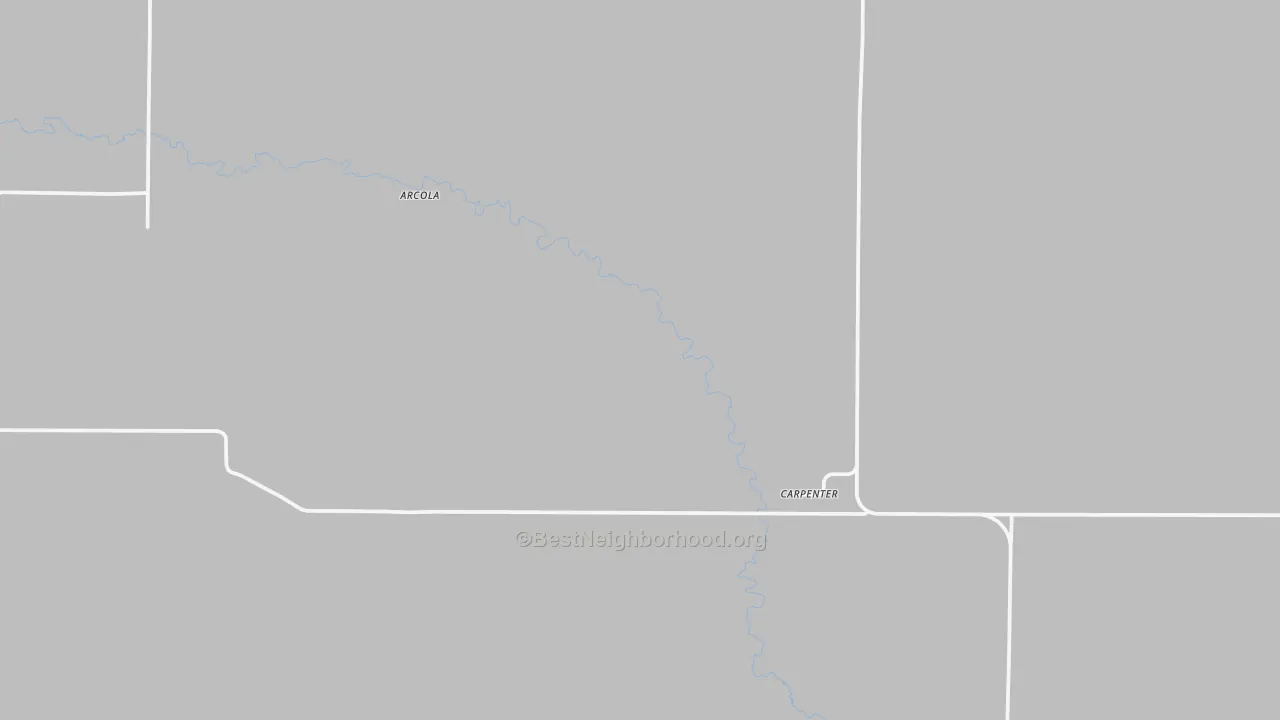 Transit Grade map of Carpenter, WY
