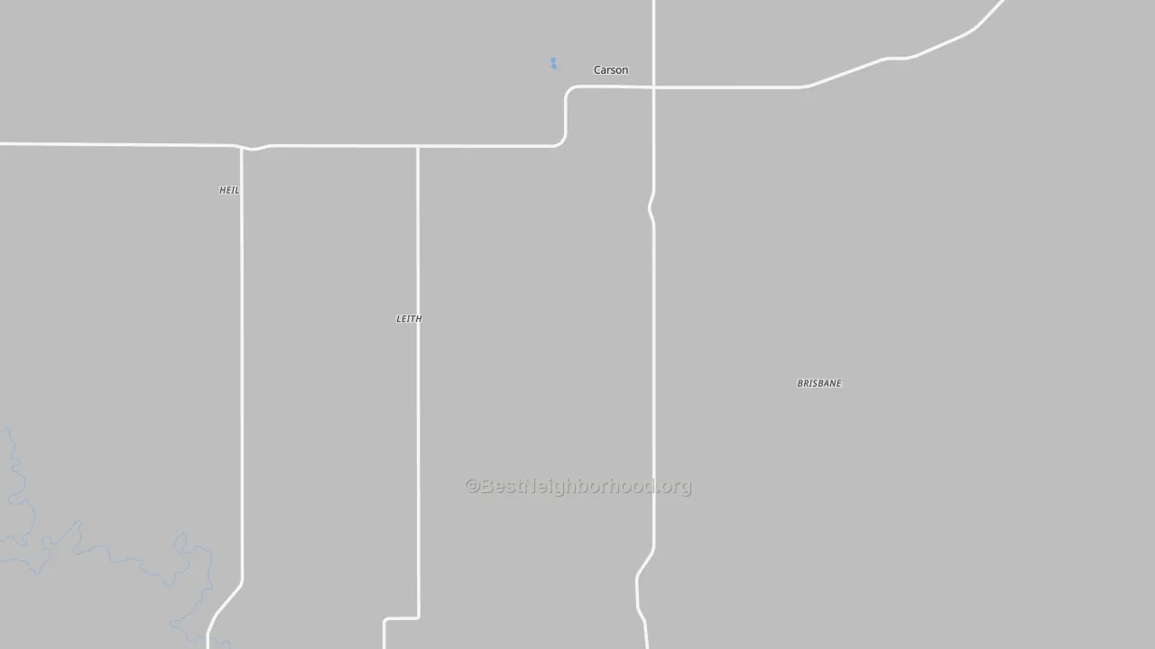 Transit Grade map of Carson, ND