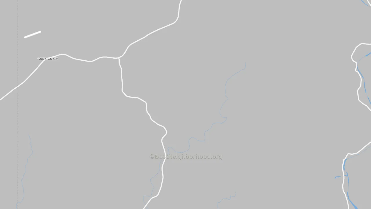 Transit Grade map of Carta Valley, TX