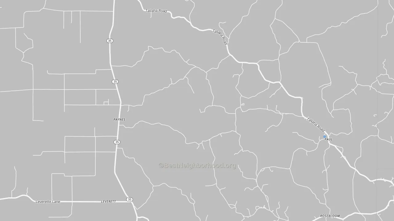 Transit Grade map of Cascilla, MS