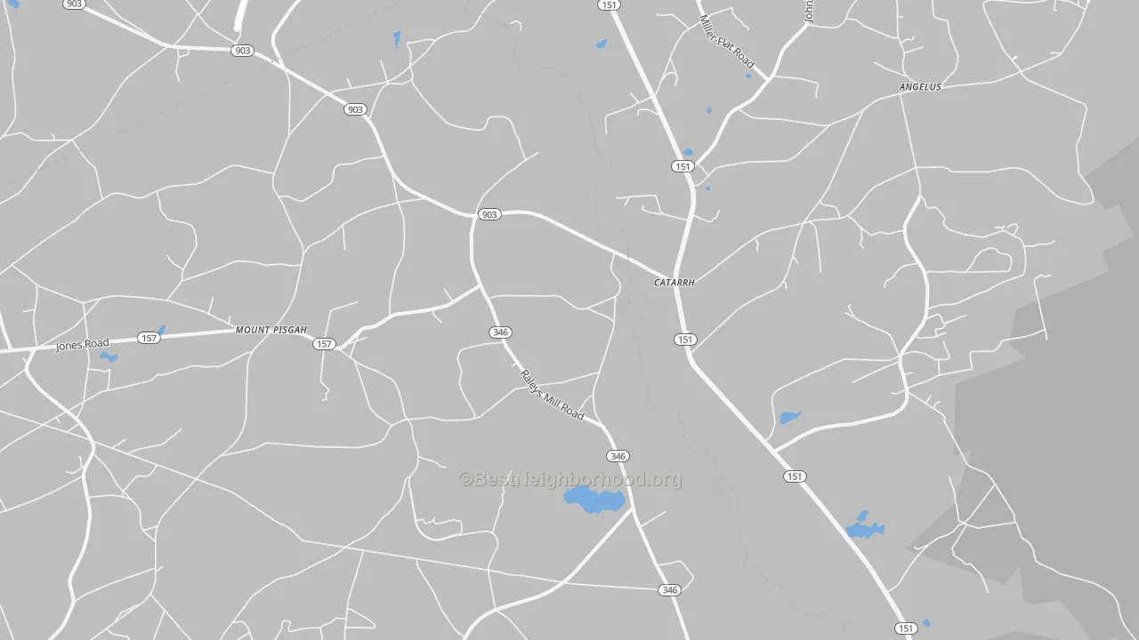 Transit Grade map of Catarrh, SC