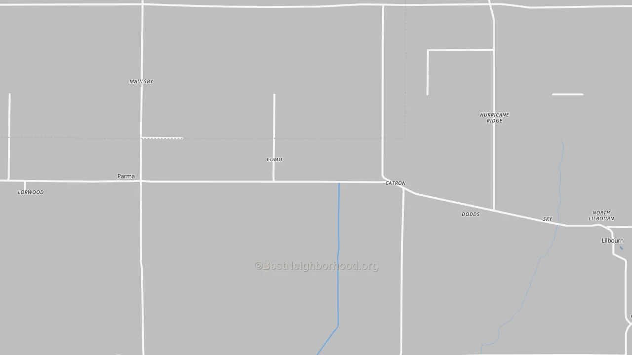 Transit Grade map of Catron, MO