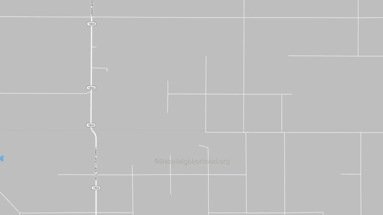 Transit Grade map of Cattron, SD