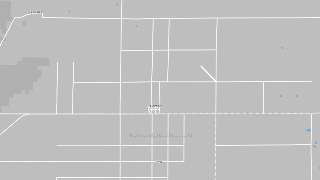 Transit Grade map of Center, CO