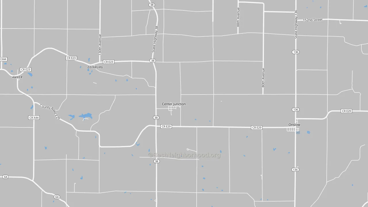 Transit Grade map of Center Junction, IA